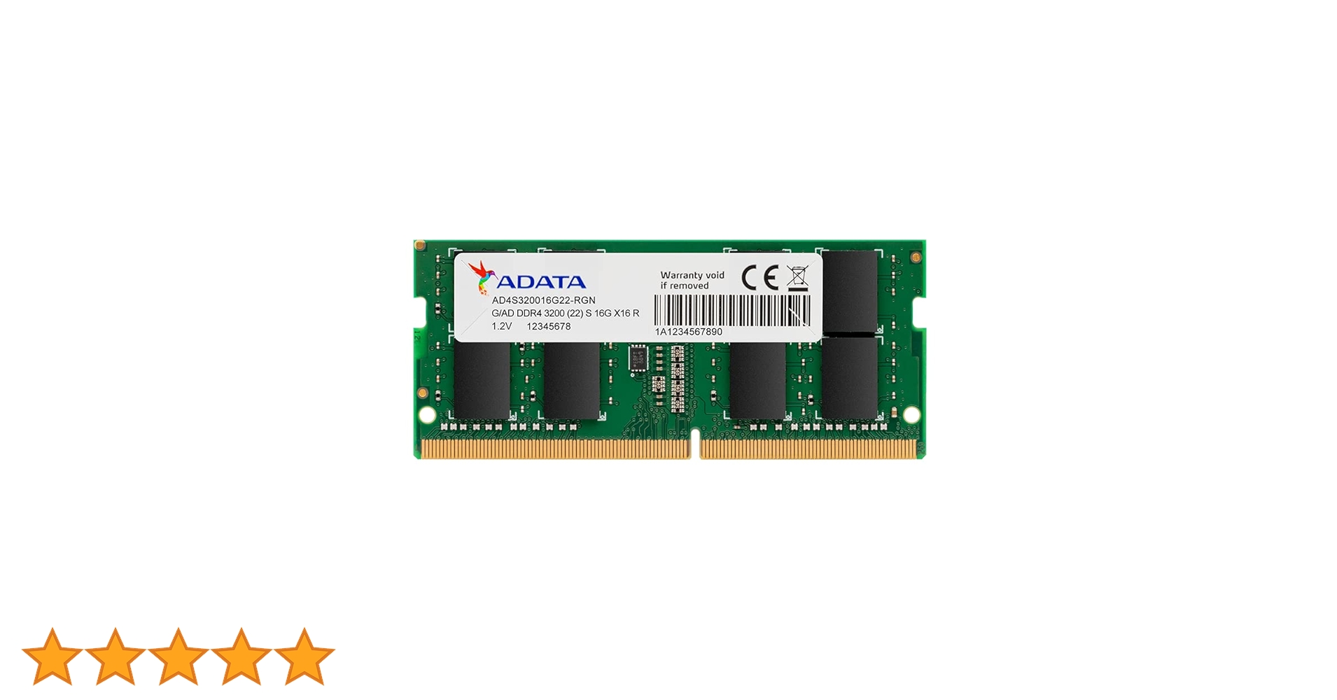 MEMORIA ADATA 32GB DDR4-3200MHZ 1.2V - NOTEBOOK